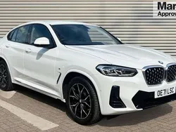 Solidalpine white Used 2022 BMW X4 M Sport SUV | £33,465 (Fair price)