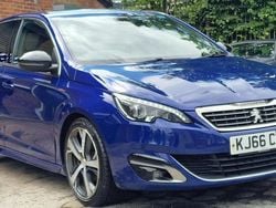 Blue Used 2017 Peugeot 308 GT-line Hatchback | £7,150 (Fair price)