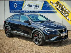 Metallic black Used 2022 Renault Arkana R.S. SUV | £19,495 (Fair price)