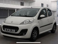 White Used 2014 Peugeot 107 Active Hatchback | £2,995 (Fair price)