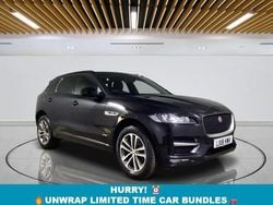 Black Used 2018 Jaguar F-Pace R-Sport SUV | £15,049 (Good price)