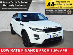 White Used 2014 Land Rover Range Rover evoque Dynamic SUV | £8,295 (Fair price)