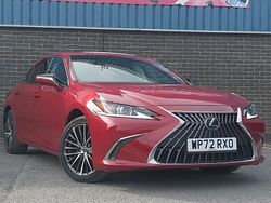 Red Used 2022 Lexus ES300H Sedan | £29,498 (Fair price)