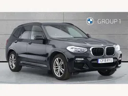 Black Used 2019 BMW X3 M Sport SUV | £22,990 (Fair price)