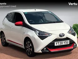 White Used 2019 Toyota Aygo Trend Hatchback | £9,810 (Fair price)