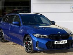 Blue Used 2025 BMW 320 M Sport Estate | £37,600 (Expensive)