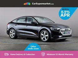 Black Used 2021 Audi e-tron Comfort SUV | £21,197 (A bit pricey)
