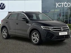 Black Used 2024 VW T-Roc R-line SUV | £26,638 (Fair price)