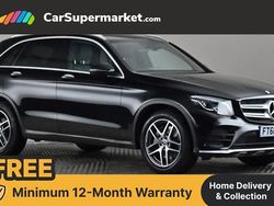 Black Used 2019 Mercedes GLC250 AMG Line Premium Estate | £22,397 (Fair price)