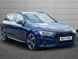 Blue Used 2024 Audi A4 Black Edition Estate | £34,250 (Expensive)
