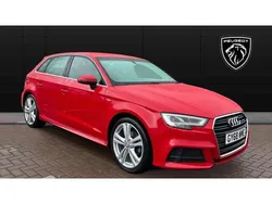 Red Used 2018 Audi A3 S-Line Hatchback | £13,240 (Good price)
