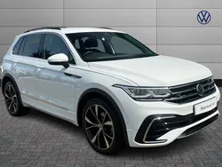 White Used 2023 VW Tiguan R-line SUV | £28,750 (Fair price)