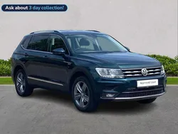 Green Used 2019 VW Tiguan Allspace Match SUV | £17,677 (Fair price)