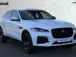 White Used 2021 Jaguar F-Pace S SUV | £25,538 (Fair price)