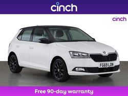 White Used 2019 Skoda Fabia Colour Edition Hatchback | £11,649 (Fair price)