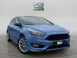 Blue Used 2017 Ford Focus ST-Line Hatchback | £8,297 (Good price)