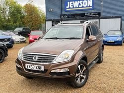 Brown Used 2017 Ssangyong (KGM) Rexton SUV | £13,999