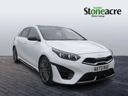 White Used 2023 Kia Ceed GT-Line S Hatchback | £23,495 (Expensive)