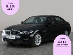 Black Used 2021 BMW 330e Comfort Edition Sedan | £15,457 (Super price)