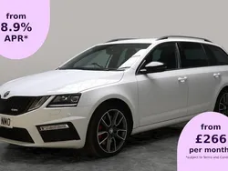 White Used 2020 Skoda Octavia vRS Estate | £16,886 (Good price)