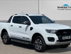 White Used 2022 Ford Ranger Wildtrack Pickup | £21,600 (Expensive)