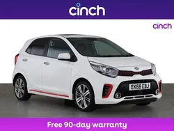 White Used 2018 Kia Picanto GT-Line S Hatchback | £9,799 (Fair price)