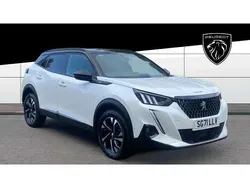 White Used 2021 Peugeot 2008 GT SUV | £15,521 (Fair price)