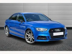Blue Used 2018 Audi S3 Black Edition Sedan | £21,495 (Fair price)