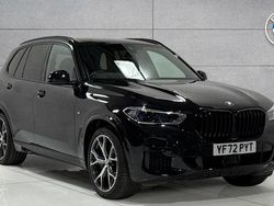 Black Used 2022 BMW X5 M Sport SUV | £48,850 (Fair price)