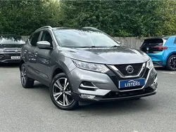 Metallic blade silver Used 2018 Nissan Qashqai N-Connecta SUV | £11,495 (Fair price)