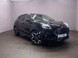 Black Used 2022 Ford Puma ST-Line X SUV | £16,199 (Fair price)