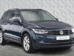 Blue Used 2022 VW Tiguan Life SUV | £20,298 (Fair price)