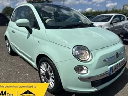 Green Used 2014 Fiat 500 Lounge Hatchback | £5,295 (Good price)