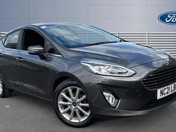 Grey Used 2021 Ford Fiesta Titanium Hatchback | £12,069 (Good price)
