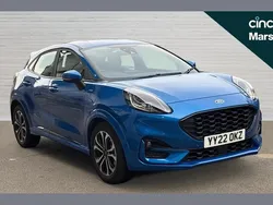 Blue Used 2022 Ford Puma Gen-E ST-Line SUV | £14,293 (Good price)