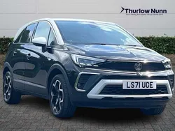 Diamond black Used 2021 Vauxhall Crossland Elite SUV | £13,650 (Fair price)