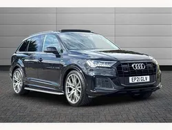 Black Used 2021 Audi Q7 Comfort SUV | £47,995 (A bit pricey)