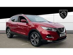 Red Used 2019 Nissan Qashqai N-Connecta SUV | £13,696 (Good price)