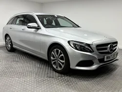 Silver Used 2017 Mercedes C220 Estate | £10,995 (Good price)