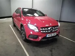 Red Used 2018 Mercedes GLA220 AMG line SUV | £17,499 (Expensive)