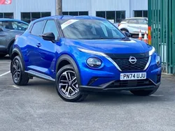 Blue New 2024 Nissan Juke N-Connecta SUV | £27,110