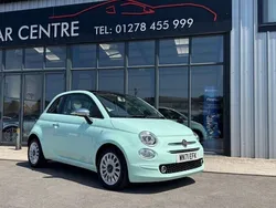 Green Used 2021 Fiat 500 Lounge Hatchback | £8,495 (Fair price)