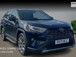 Blue Used 2021 Toyota RAV4 Hybrid SUV | £29,886 (Expensive)