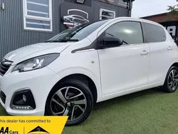 White Used 2019 Peugeot 108 Allure Hatchback | £7,695 (Fair price)