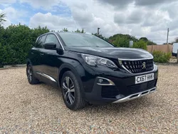 Black Used 2017 Peugeot 3008 Allure Hatchback | £8,795 (A bit pricey)