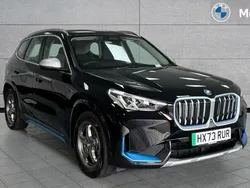 Jet black Used 2023 BMW iX1 xLine SUV | £31,115 (Fair price)