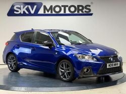 Blue Used 2018 Lexus CT200h Sport Line Hatchback | £14,320 (Fair price)