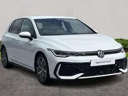 White Used 2024 VW Golf VIII R-line Hatchback | £27,490 (Expensive)