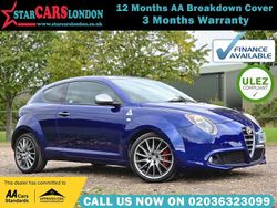 Blue Used 2015 Alfa Romeo MiTo Quadrifoglio Verde Hatchback | £6,500 (Fair price)