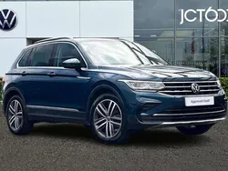 Blue Used 2022 VW Tiguan Elegance SUV | £22,695 (Good price)